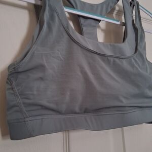 Avia Light Gray Sports Bra
